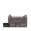 Chanel Old Medium Iridescent Patent Boy Reverso Flap Secondhand