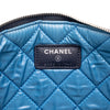 Chanel Paris Dubai Medium Quilted Printed Canvas O Case Clutch Secondhand
