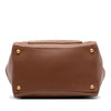 Prada Soft Calf Front Pocket Open Convertible Tote Secondhand