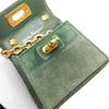 Ferragamo Mini Gancini Suede Chain Crossbody Secondhand