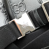 Secondhand Gucci GG Embossed Perforated Double Belt Bag