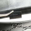 Secondhand Gucci GG Embossed Perforated Double Belt Bag