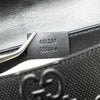 Secondhand Gucci GG Embossed Perforated Double Belt Bag