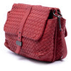 Bottega Veneta Nappa Intrecciato Double Sided Flap Messenger Bag Secondhand