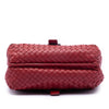 Bottega Veneta Nappa Intrecciato Double Sided Flap Messenger Bag Secondhand