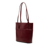 Burberry House Check Trimmed Leather Shoulder Bag Secondhand