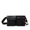 Gucci GG Canvas Double Pocket Belt Bag Secondhand