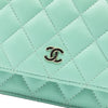Chanel Mini CC Quilted Lambskin Wallet On Chain Secondhand
