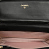 Chanel Quilted Lambskin Crest Wallet On Chain Secondhand