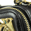 Secondhand Chanel Extra Mini CC Quilted Golden Plate Vanity Crossbody