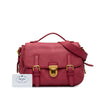 Prada Vitello Daino Push Lock Double Buckle Messenger Bag Secondhand