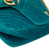 Gucci Medium GG Marmont Matelasse Velvet Shoulder Bag Secondhand