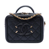 Chanel Small Caviar CC Filigree Vanity Case Secondhand