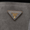 Prada Medium Scamosciato Double Satchel Secondhand