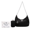 Prada Mini Saffiano Trimmed Tessuto Re Edition 2005 Satchel Secondhand