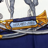 Secondhand Hermès Marine et Cavalerie Silk Scarf 90