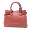 Burberry Small Grainy Calfskin and House Check Banner Satchel Secondhand