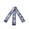 Chanel Coco Charms Print Silk Slim Bandeau Scarf Secondhand