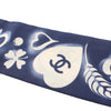 Chanel Coco Charms Print Silk Slim Bandeau Scarf Secondhand