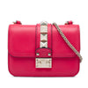 Valentino Mini Leather Rockstud Glam Lock Crossbody Secondhand