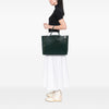 Celine Lambskin Horizontal Zipper Gusset Cabas Tote Secondhand
