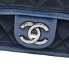Chanel Mini Bicolor Lambskin Graphic Flap Secondhand