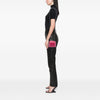 Valentino Leather Rockstud Double Zip Chain Crossbody Secondhand
