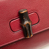 Secondhand Gucci Medium Leather Miss Bamboo Crossbody