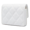 Chanel Quilted Lambskin Romance Card Holder On Chain Secondhand