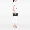 Balenciaga Lambskin Motocross Classic Zip Around Flat Clutch Secondhand