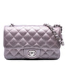Chanel Mini Rectangular Classic Iridescent Calfskin Single Flap Secondhand
