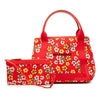 Balenciaga Canvas Floral Print Navy Cabas S Secondhand