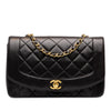 Chanel Small Quilted Lambskin Diana Single Flap Secondhand