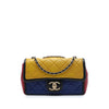 Chanel Mini Tricolor Lambskin Graphic Flap Secondhand
