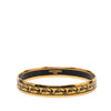 Hermès Narrow Anchor and Rope Enamel Bangle 65 Secondhand