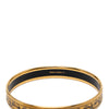 Hermès Narrow Anchor and Rope Enamel Bangle 65 Secondhand