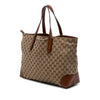 Gucci GG Canvas Web Tote Secondhand
