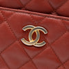 Chanel Paris Hamburg Quilted Lambskin and Jersey Camera Case Secondhand