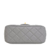 Chanel Mini Square Classic Lambskin Pearl Crush Single Flap Secondhand