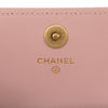 Chanel CC Quilted Lambskin Medallion Clutch With Chain Secondhand