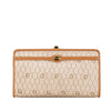 Dior Honeycomb Coated Canvas Clutch Secondhand