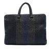 Bottega Veneta Nappa Intrecciato Club Fume Briefcase Secondhand