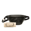 Gucci GG Embossed Perforated Leather Belt Bag Secondhand
