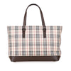 Burberry House Check Canvas Tote Secondhand