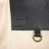 LOEWE Hammock Small Leather 2Way Handbag in Orange x Black x Beige Secondhand