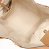 LOEWE Hammock Small Leather x Suede Handbag in Brown x Beige Secondhand