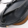 LOEWE Gate Mini Leather Crossbody Bag in Navy Blue Secondhand