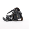 LOEWE Gate Mini Leather Crossbody Bag in Navy Blue Secondhand