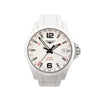 Longines Conquest V.H.P. L3.718.4 49915376 SS QZ Watch with White Dial Secondhand