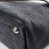 Louis Vuitton Hina Monogram Mahina Leather Shoulder Bag in Black M54350 Secondhand